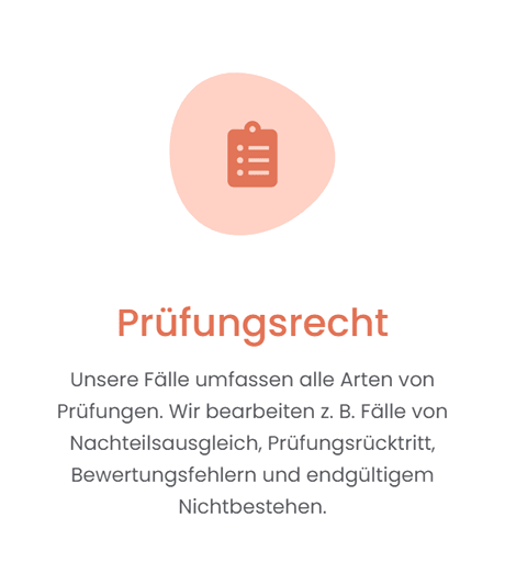 Rechtsanwalt Pruefungsrecht für  Bayern - Landshut, Ingolstadt, Augsburg, Aschaffenburg, München, Rosenheim oder Kempten (Allgäu), Neu Ulm, Nürnberg